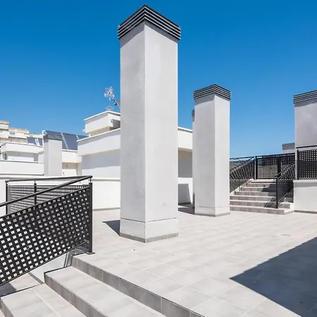 Atico Terraza Privada Piscina Centro Ac Nuevo 1hab Malaga