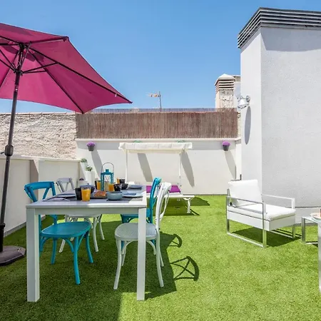 Apartment Atico Terraza Privada Piscina Centro Ac Nuevo 1hab *