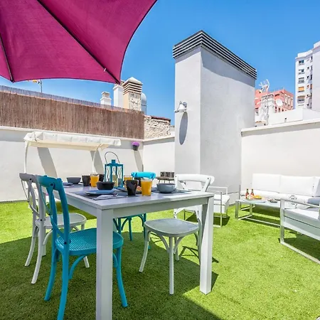 Apartment Atico Terraza Privada Piscina Centro Ac Nuevo 1hab