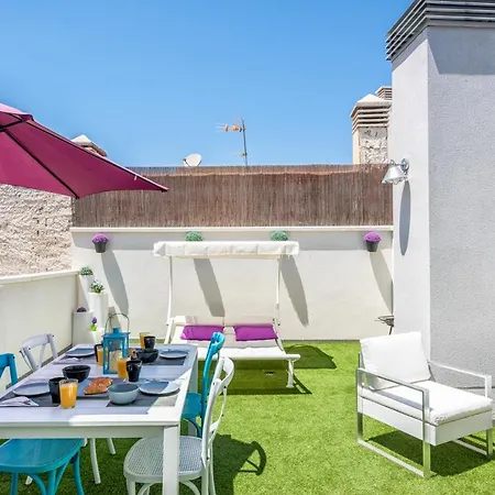Apartment Atico Terraza Privada Piscina Centro Ac Nuevo 1hab Malaga